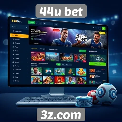 Interface e experiência do usuário no 44u bet